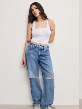 Good American '90s Jeans in size 6/28 Petite